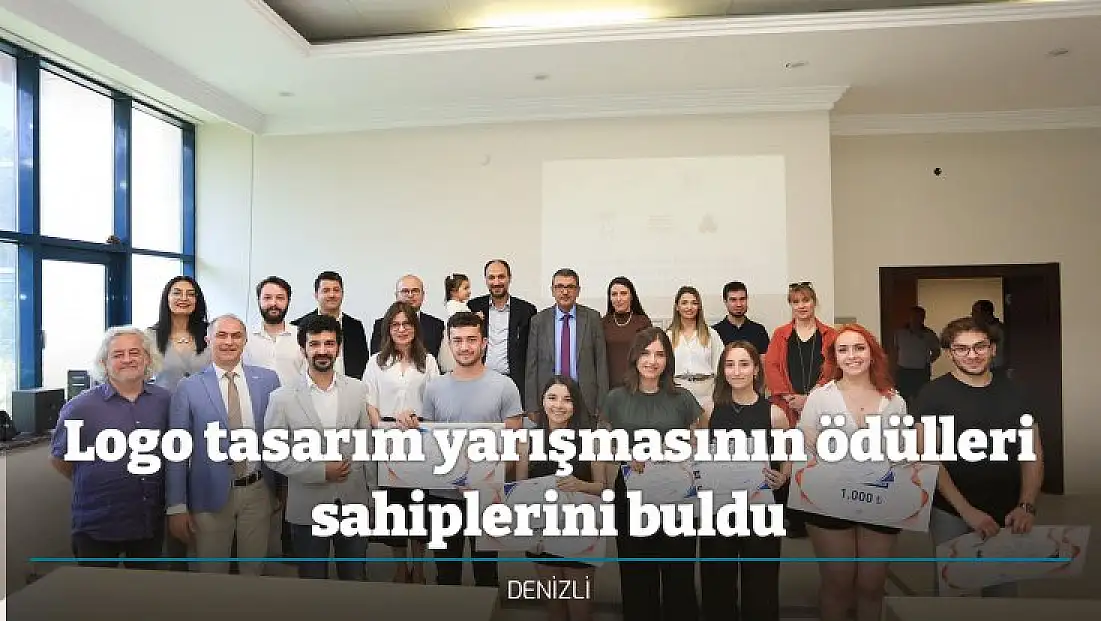 Logo tasarım yarışmasının ödülleri sahiplerini buldu