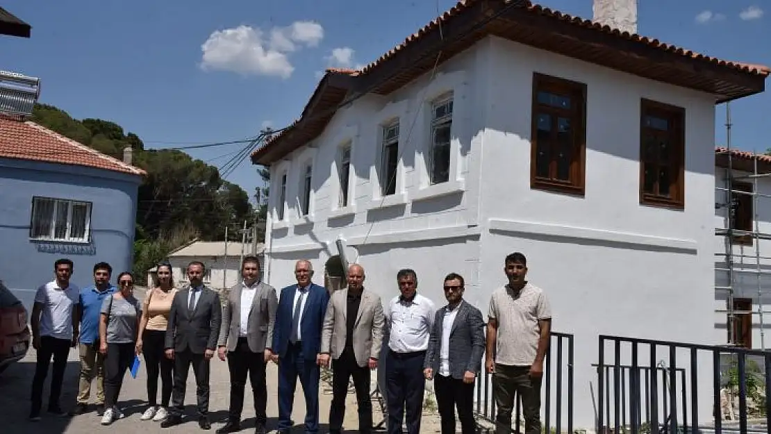 Atatürk Evi restorasyonunda sona doğru