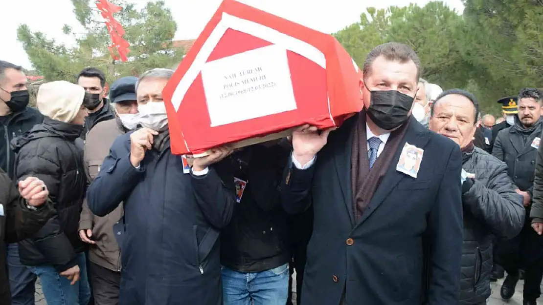 Balıkesir'de şehit polis son yolculuğuna uğurlandı