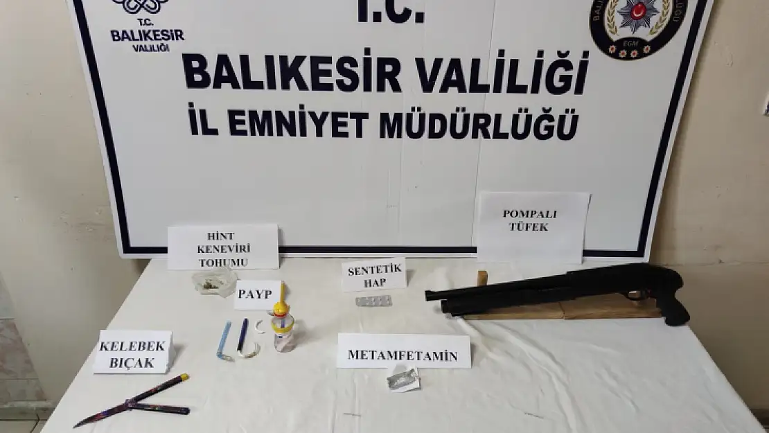 Balıkesir emniyetinden büyük operasyon