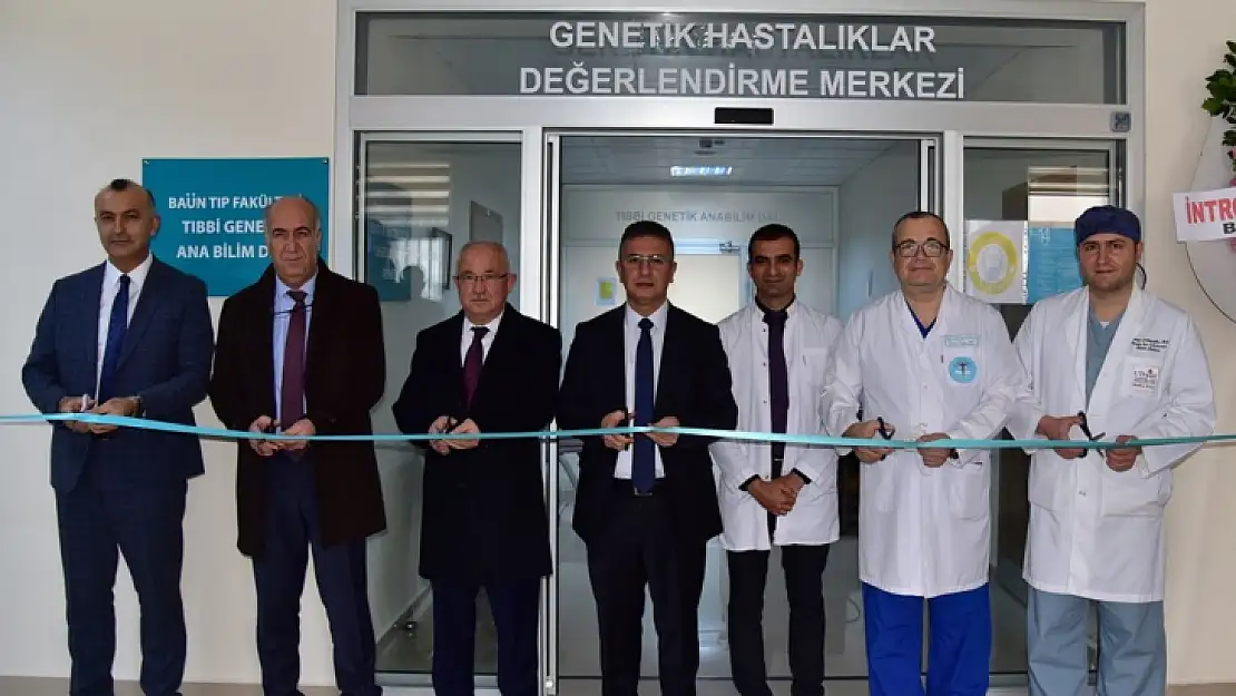 BAÜN Hastanesinde Genetik Hastalıklar Değerlendirme Merkezi açıldı