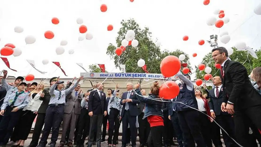 Denizli'de 19 Mayıs coşkuyla kutlanıyor