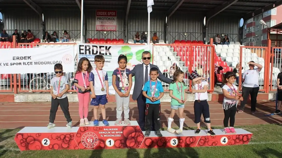 Erdek'te Küçükler Atletizm Festivali düzenlendi