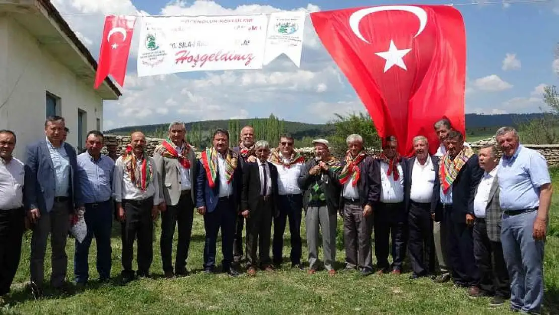 Göcenoluk'ta yağmur duası ve sıla-i rahim etkinliği