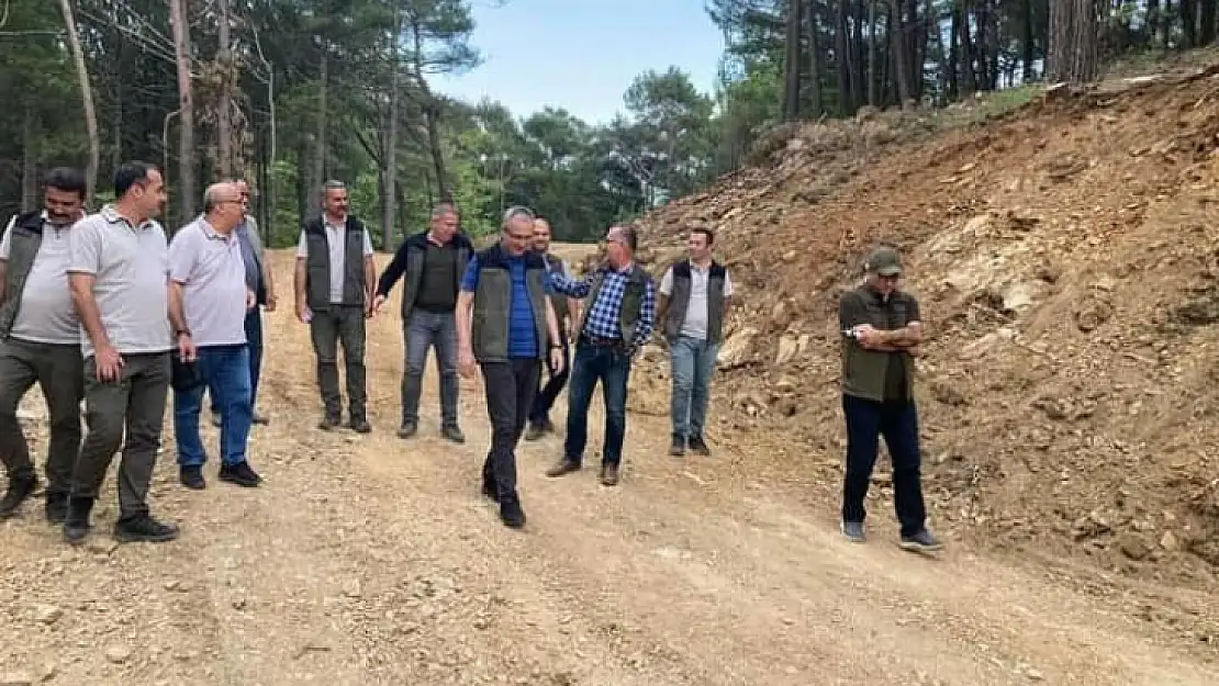 Kazdağları'ndaki çalışmalar yerinde görüldü