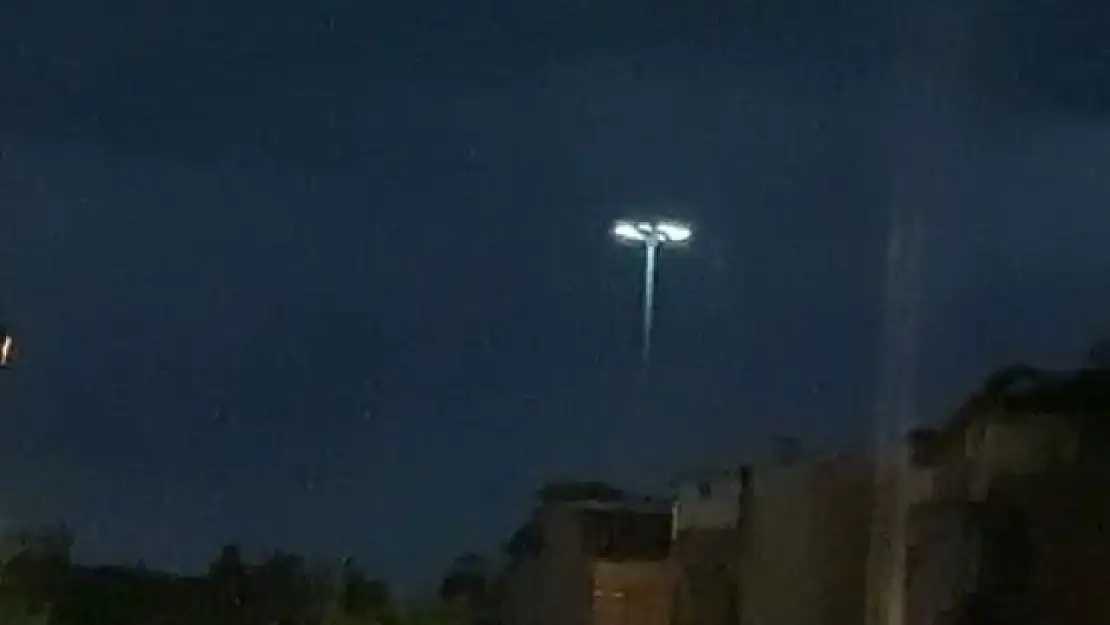 Vatandaşın 'Ufo' iddiası