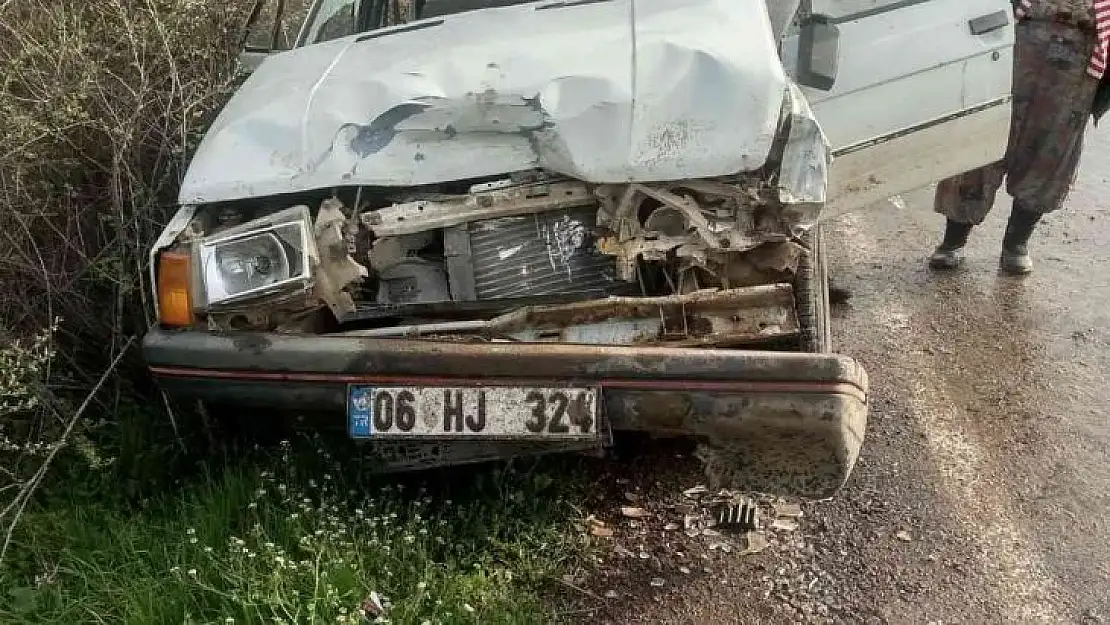 Yenice'de trafik kazası: 2 yaralı