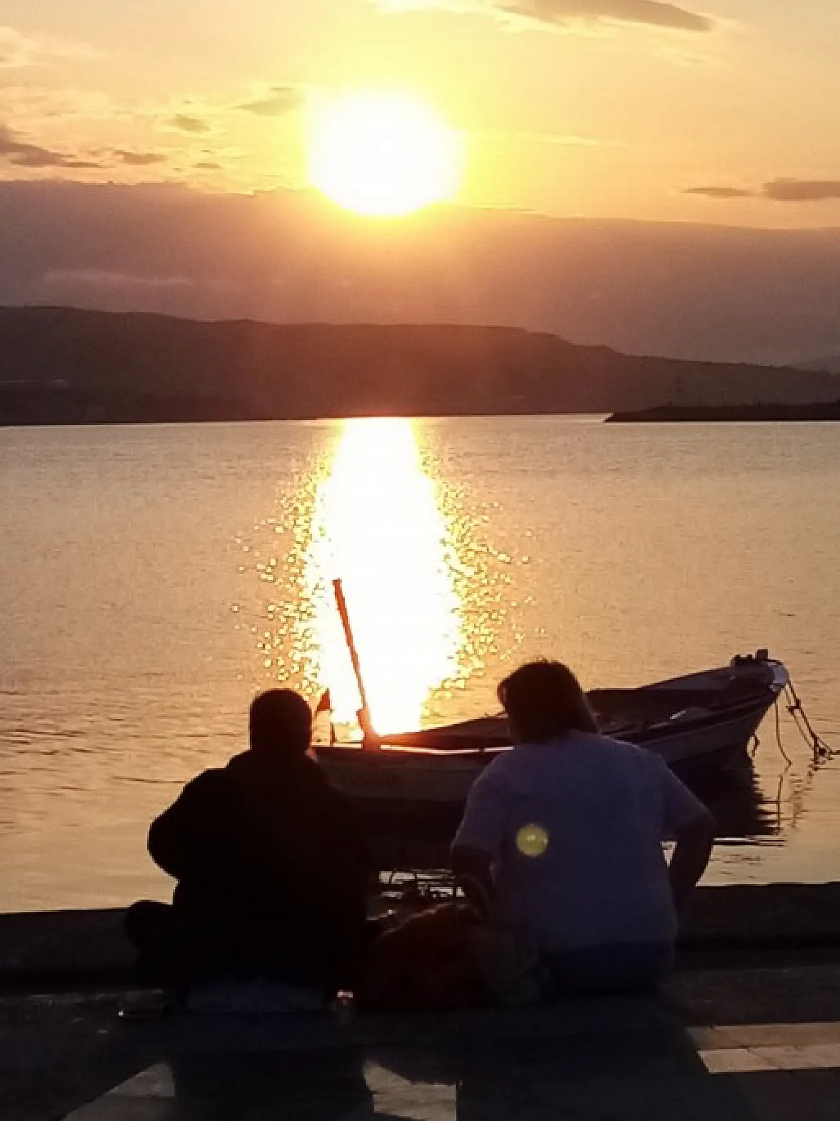 Bandırma'da gün batımı, görenleri hayran bıraktı