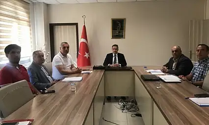 Burhaniye'de BİGEP değerlendirme toplantısı