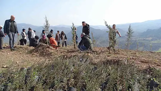 'Geleceğe nefes' olacak fidanlar dikilmeye devam ediyor