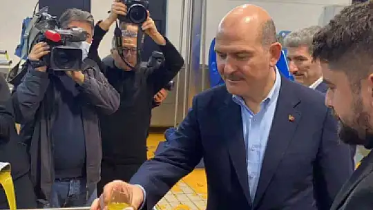 Bakan Soylu zeytinin zeytinyağına ait serüveni izledi