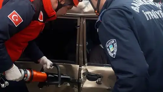 Balıkesir'de trafik kazası: 1 yaralı