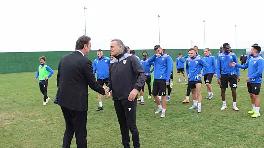 Başkan Tosun'dan Bandırmaspor'a moral ziyareti