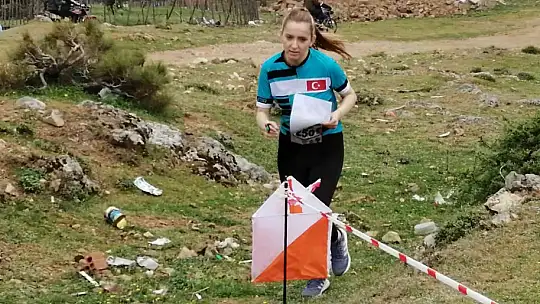 Çanakkale Kahramanı Seyit Onbaşı'nın memleketi Havran oryantiring sporuna ev sahipliği yaptı