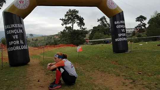 Çanakkale Kahramanı Seyit Onbaşı'nın memleketi Havran oryantiring sporuna ev sahipliği yaptı