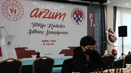 Türkiye Kadınlar Satranç Şampiyonası başladı