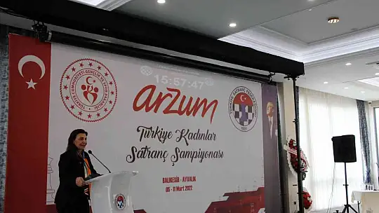 Türkiye Kadınlar Satranç Şampiyonası başladı