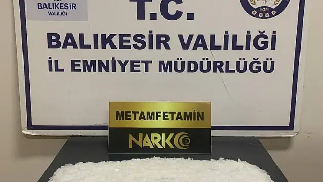 Balıkesir'de bin 237 gram uyuşturucu ele geçirildi