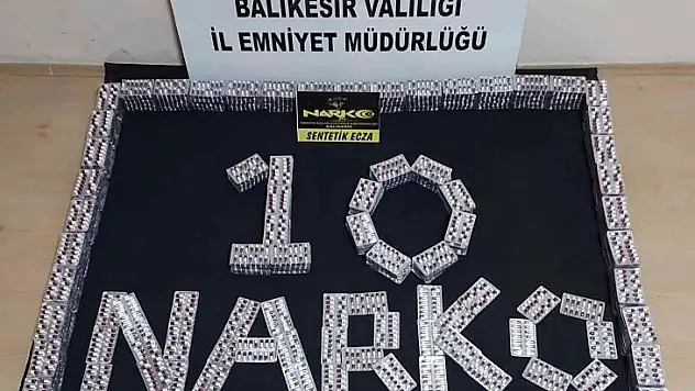 Balıkesir'de polisten 43 şahsa 'Huzur' operasyonu