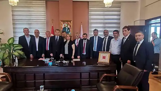 Esnaf Odası'nda devir teslim yapıldı Künkçü görevine başladı