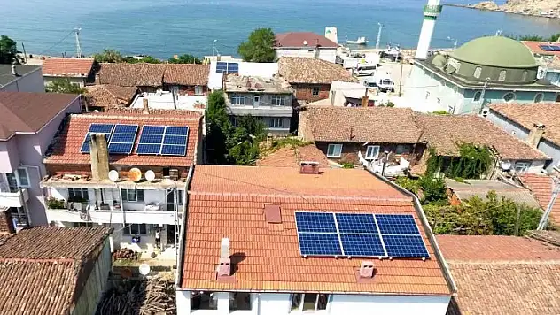 Orman köylülerine güneşten elektrik desteği