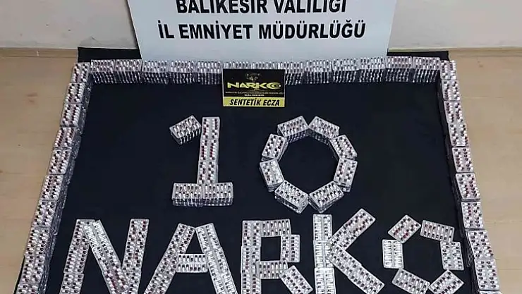 Balıkesir'de polisten 43 şahsa 'Huzur' operasyonu