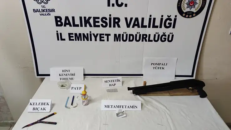Balıkesir emniyetinden büyük operasyon