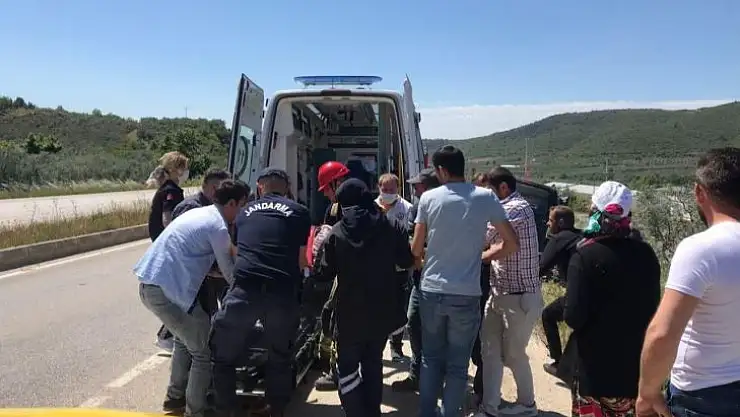 Bursa'da kaza: 3 yaralı