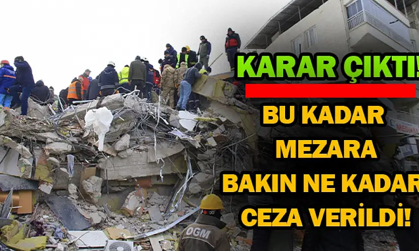 Karar çıktı! Bu kadar mezara bakın ne kadar ceza verildi